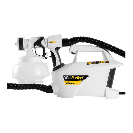 WAGNER WALLPERFECT W 665 I-SPRAY ORIGINALBETRIEBSANLEITUNG Pdf ...