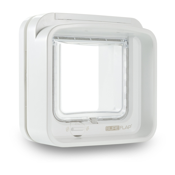 SURE PETCARE SUREFLAP DUALSCAN MICROCHIP CAT FLAP GEBRAUCHSANWEISUNG