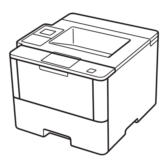 Brother HL-L6300DW Kurzanleitung
