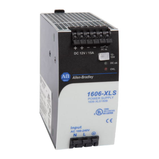 Rockwell Automation 1606-XLS180 Bedienungsanleitung