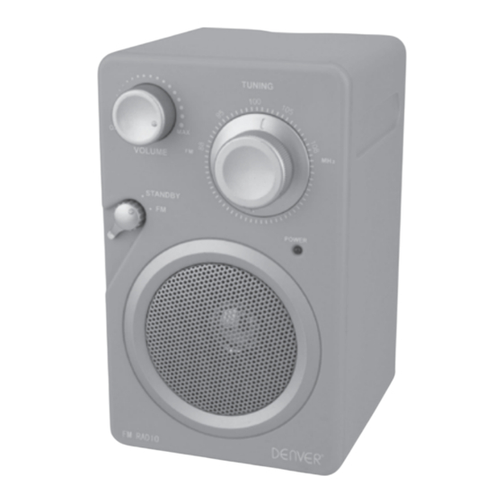Denver Electronics TR-41C MK2 Bedienungsanleitung