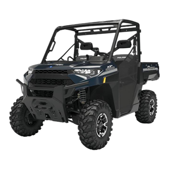 Polaris RANGER XP 1000 2020 Handbücher
