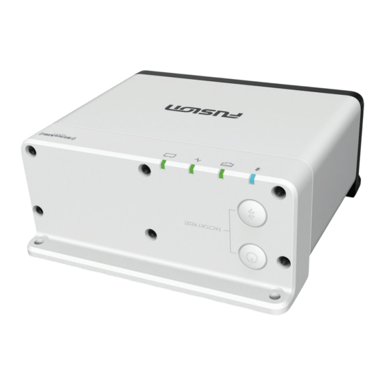 Garmin Fusion Apollo MS-WB670 Benutzerhandbuch