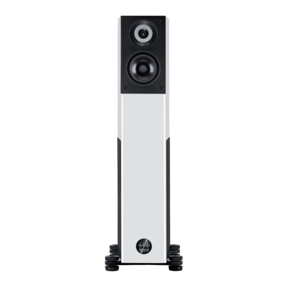Audio Physic VIRGO III Bedienungsanleitung