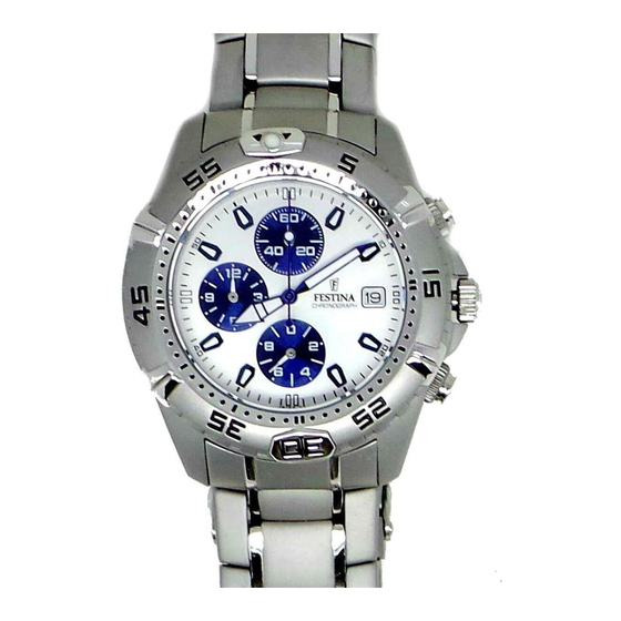 Festina F161692 Betriebsanleitung