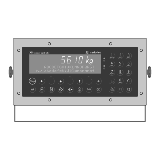 Sartorius PR5610 Handbuch