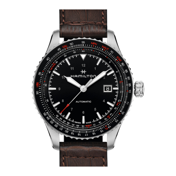 Hamilton KHAKI AVIATION CONVERTER Benutzerhandbuch