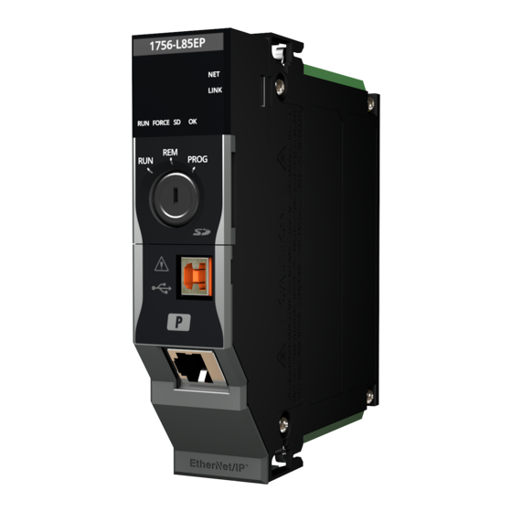 Rockwell Automation Allen-Bradley ControlLogix 5580 Benutzerhandbuch