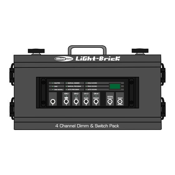SHOWTEC Lightbrick Handbuch