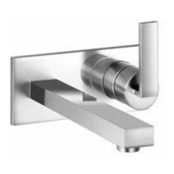 Dornbracht 36 860 680-FF Montageanleitung