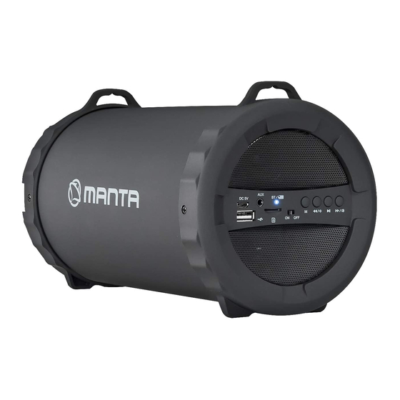 Manta SPK204FM Bedienungsanleitung