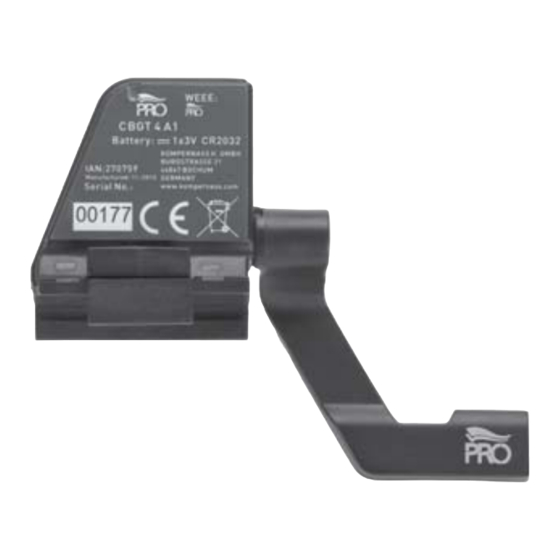 Crivit Pro CBGT 4 A1 Bedienungsanleitung