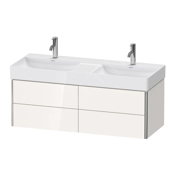 Duravit XSquare Montageanleitung