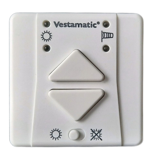 Vestamatic Markise Plus 500 Montage- Und Bedienungsanletung