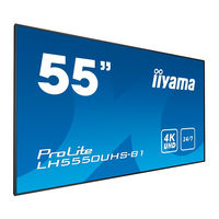 iiyama ProLite LH5050UHS Bedienungsanleitung