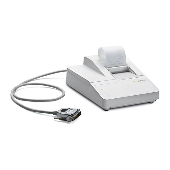Sartorius YDP10-0CE Betriebsanleitung