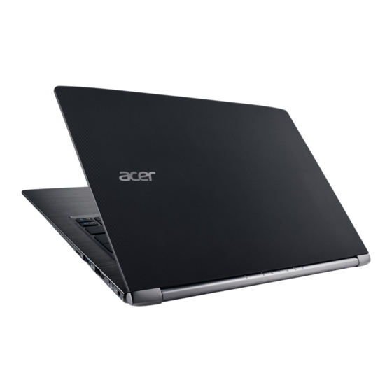 Acer Aspire S 13 Touch Benutzerhandbuch