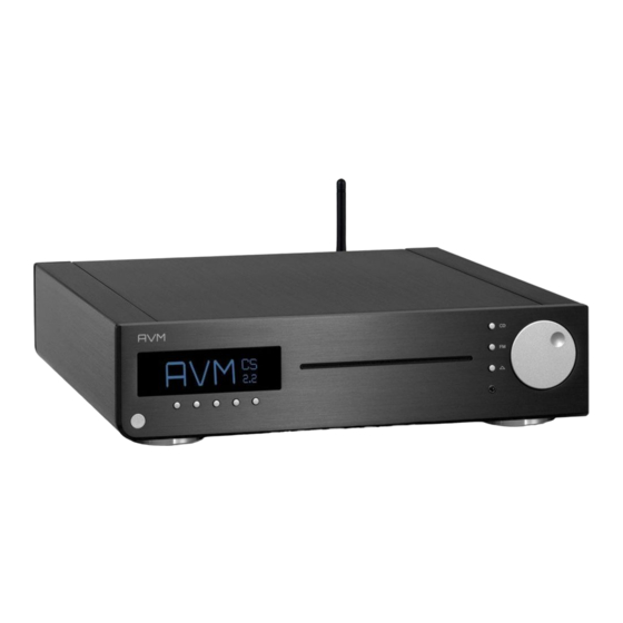AVM INSPIRATION CS 2.2 Bedienungsanleitung
