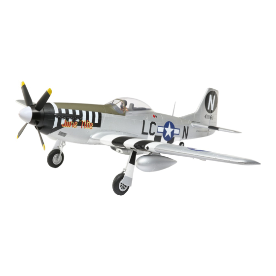 Horizon Hobby E-Flite P-51D Handbücher