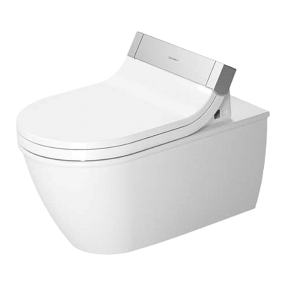 Duravit SensoWash 254459 Montageanleitung
