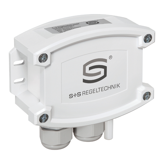 S+S REGELTECHNIK THERMASGARD Modbus -T3 Bedienungs- Und Montageanleitung