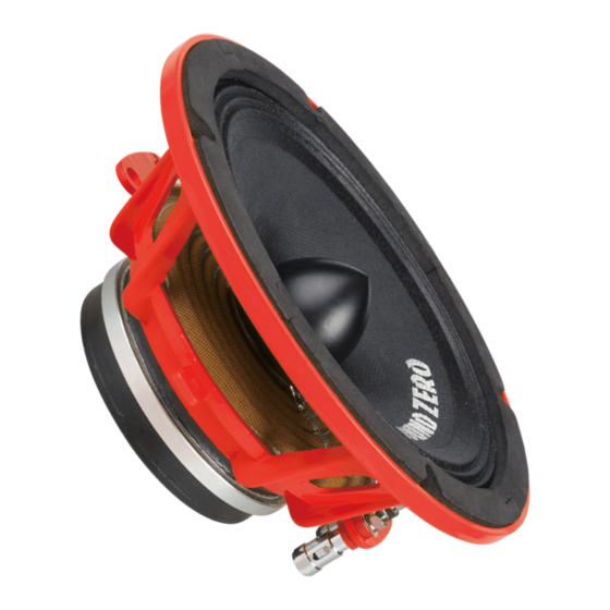 Ground Zero COMPETITION-PRO Midrange GZCM 6.5N-PRO Anleitung