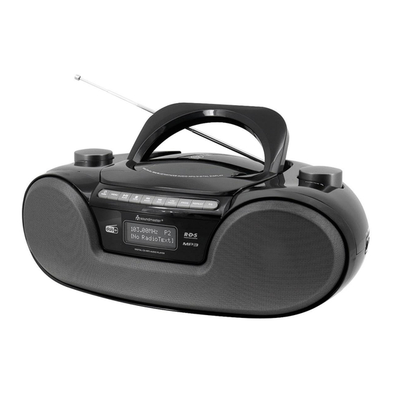 SOUNDMASTER SCD8300 Bedienungsanleitung