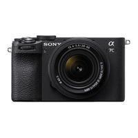 Sony a7C II Bedienungsanleitung