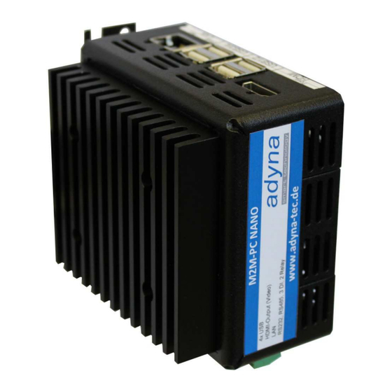 Adyna M2M-PC NANO Bedienungsanleitung
