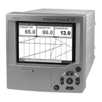 Endress+Hauser Ecograph T RSG30 Bedienungsanleitung