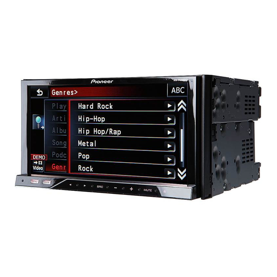 Pioneer AVH-P4200DVD Bedienungsanleitung