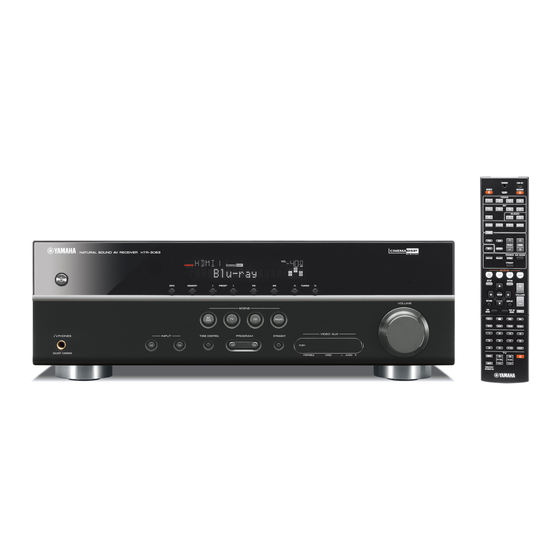 Yamaha HTR-3065 Bedienungsanleitung