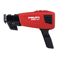 Hilti SMD 57 Bedienungsanleitung