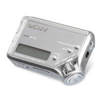 sony Nitrox NW-E55 Bedienungsanleitung