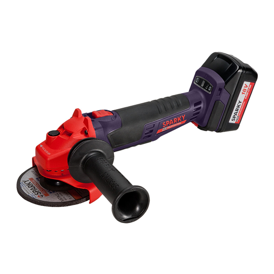 Sparky M 18Li HD PROFESSIONAL Originalbetriebsanleitung