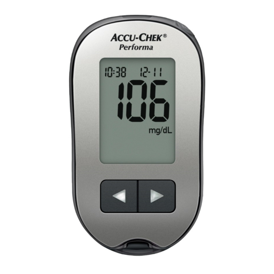 Roche ACCU-CHEK Performa Viper Handhabungsblatt