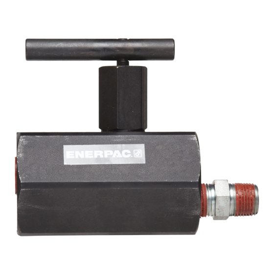 Enerpac V-82 Bedienungsanleitung