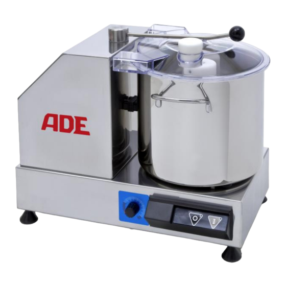 ADE Rotomat-Serie Bedienungsanleitung