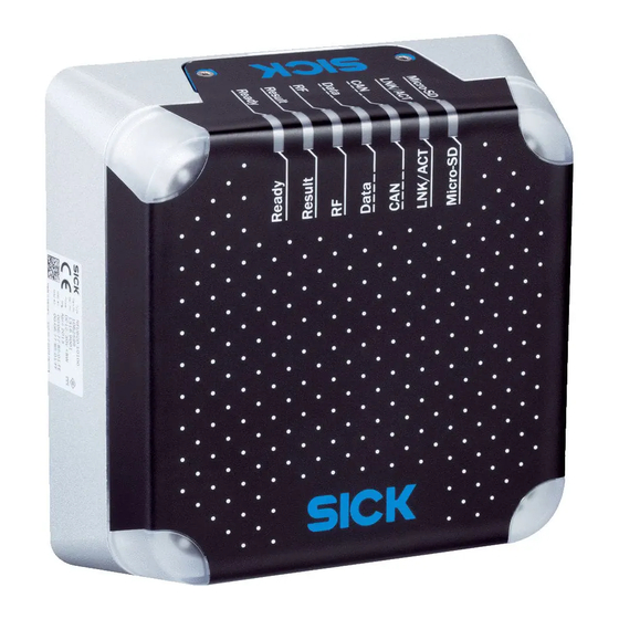 SICK RFU62x Kurzanleitung