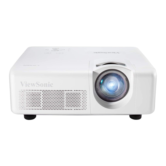 ViewSonic LS625X Bedienungsanleitung
