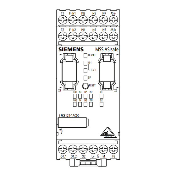 Siemens SIRIUS 3RK3 Serie Originalbetriebsanleitung