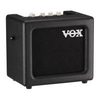 Vox MINI3 G2 Bedienungsanleitung