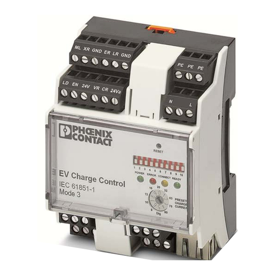 Phoenix Contact EV  CC-Serie Handbuch