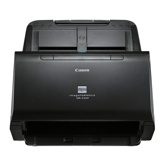 Canon imageFORMULA DR-C240 Bedienungsanleitung
