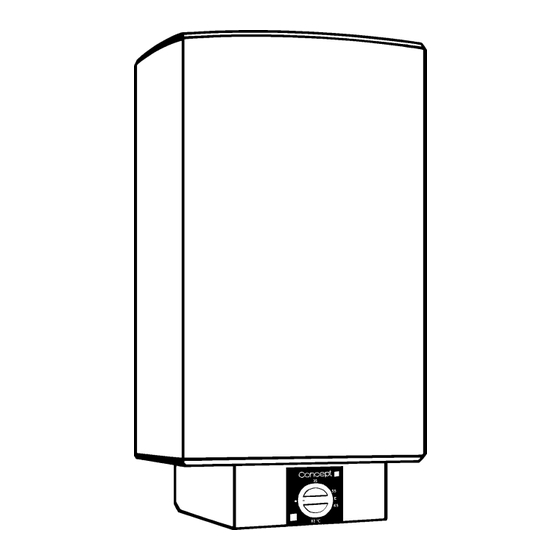 Concept CWD 30 Gebrauchs- Und Montageanweisung