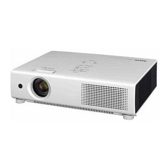 Sanyo PLC-XU111 Bedienungsanleitung