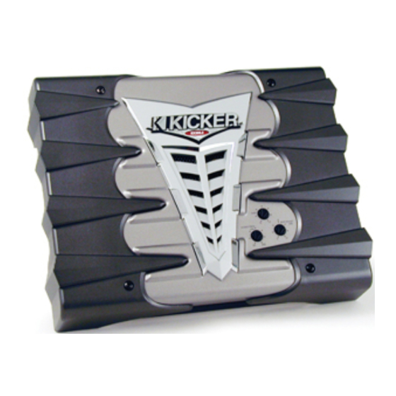 Kicker kx100.2 Benutzerhandbuch