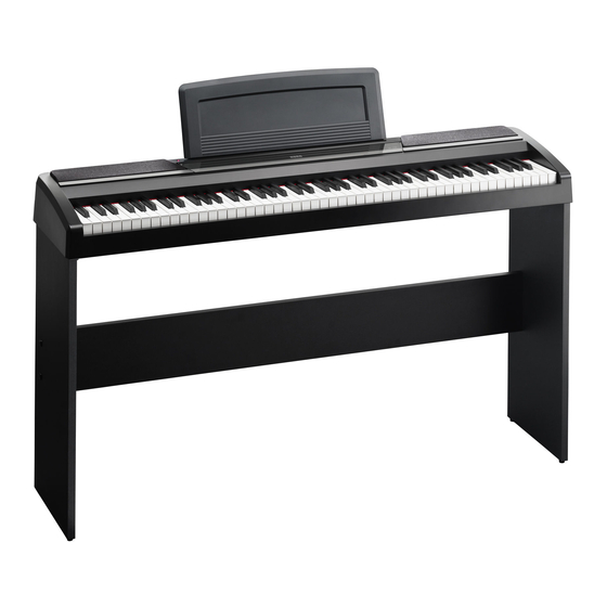 Korg SP-170 Bedienungsanleitung