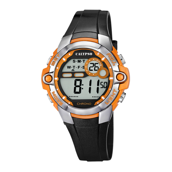 Calypso Watches IKM1072 DIGITAL Betriebsanleitung