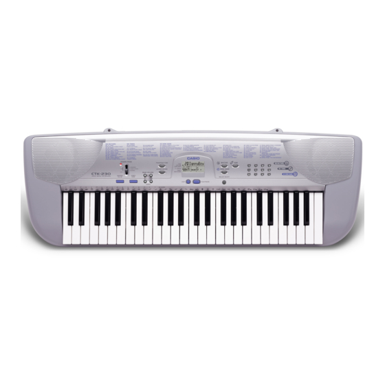 Casio CTK-230 Bedienungsanleitung
